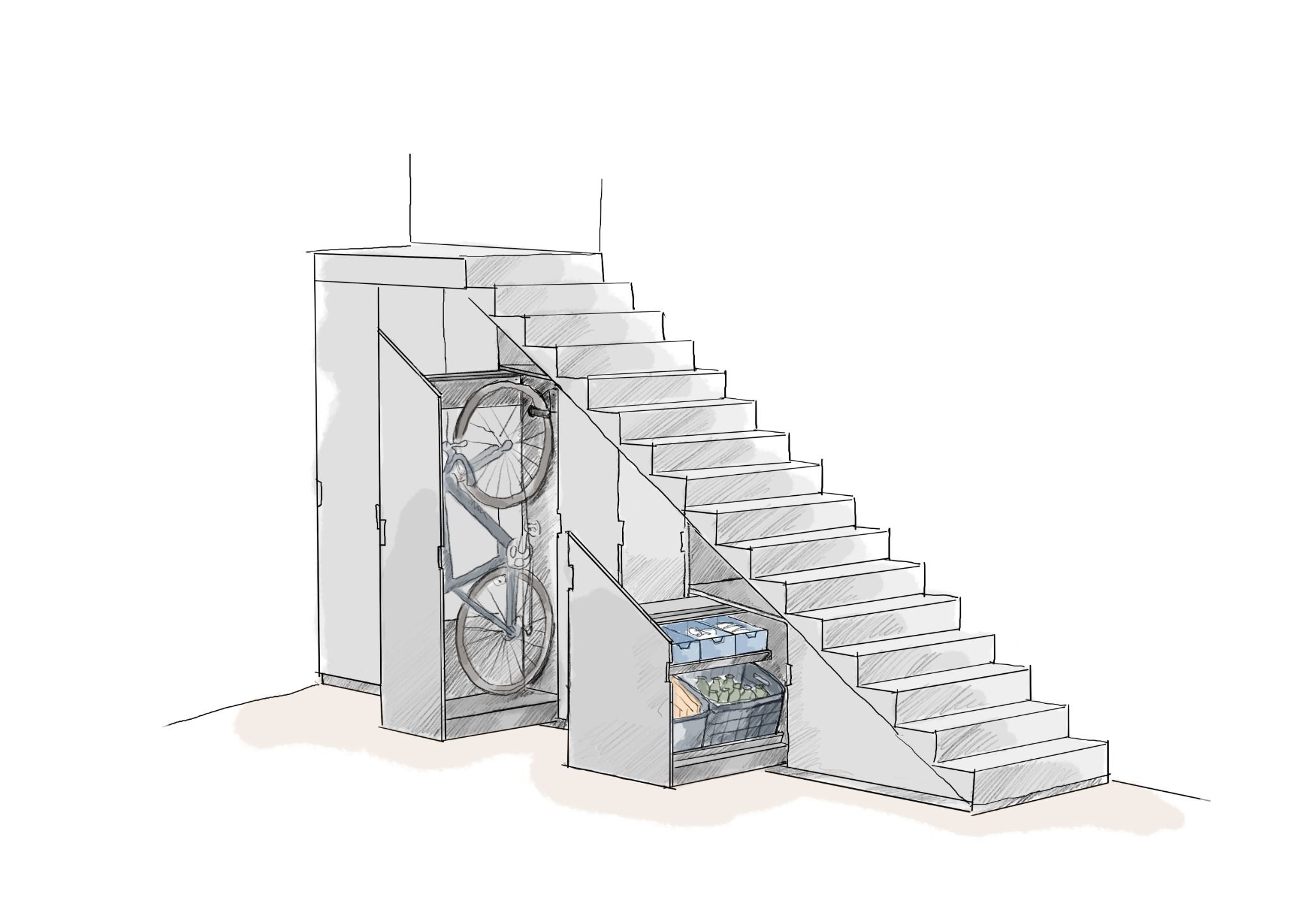 Peka Forte - Heavy Duty Full Extension Runner for Pull Out Storage